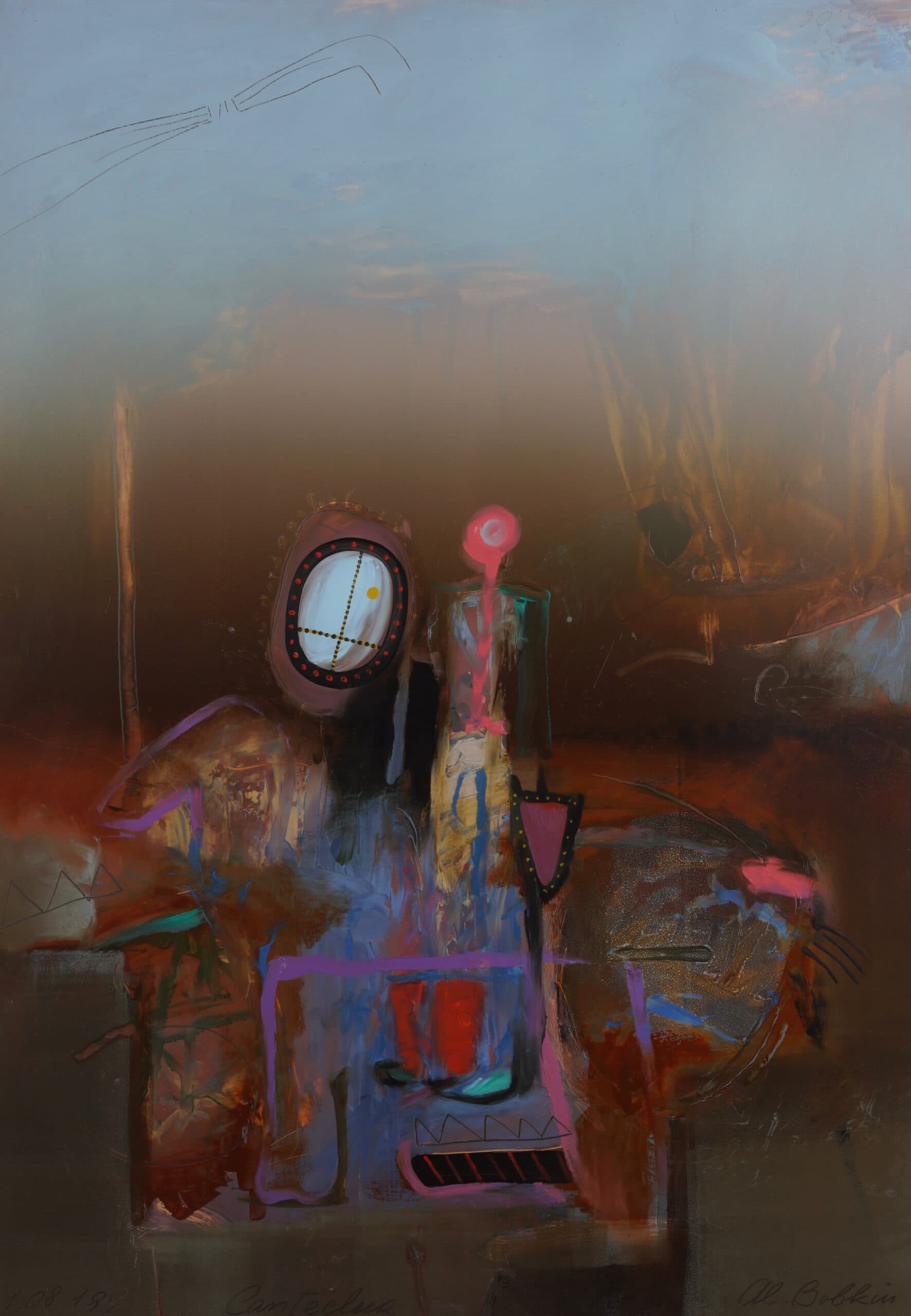 Sun drum door Alexander Bobkin