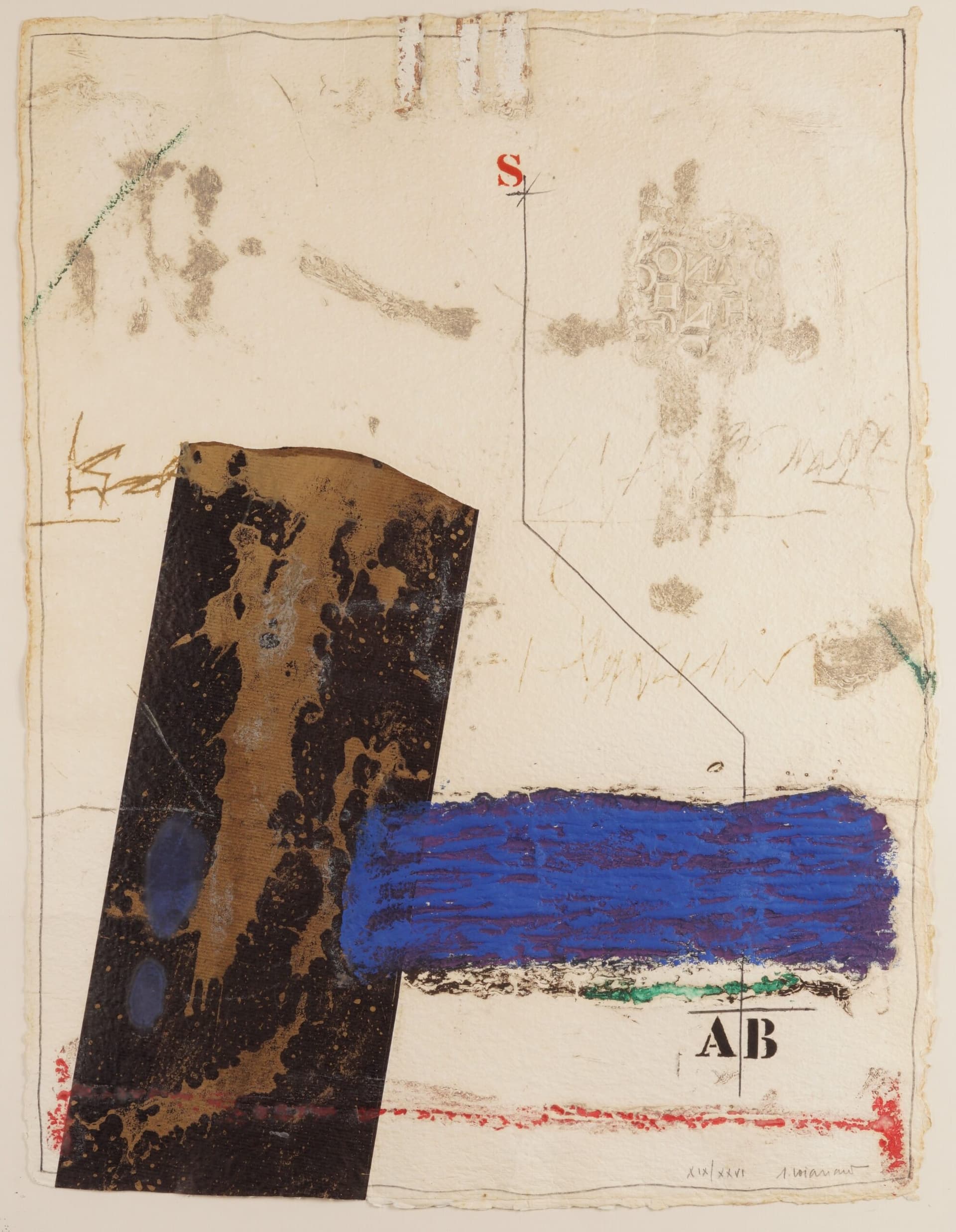 Map “Lettres” / 5 stuks door Coignard