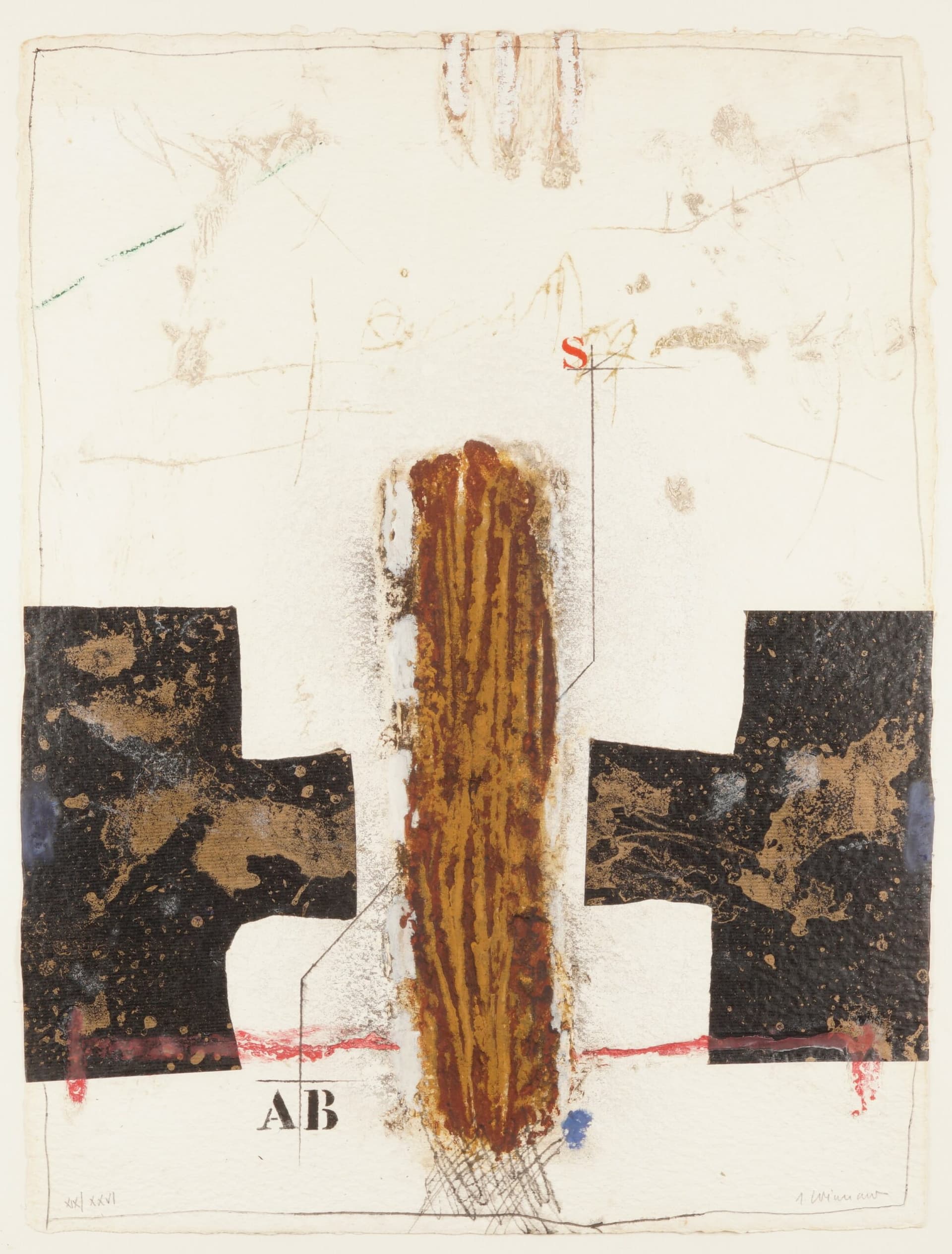 map “Lettres” / 5 stuks door Coignard