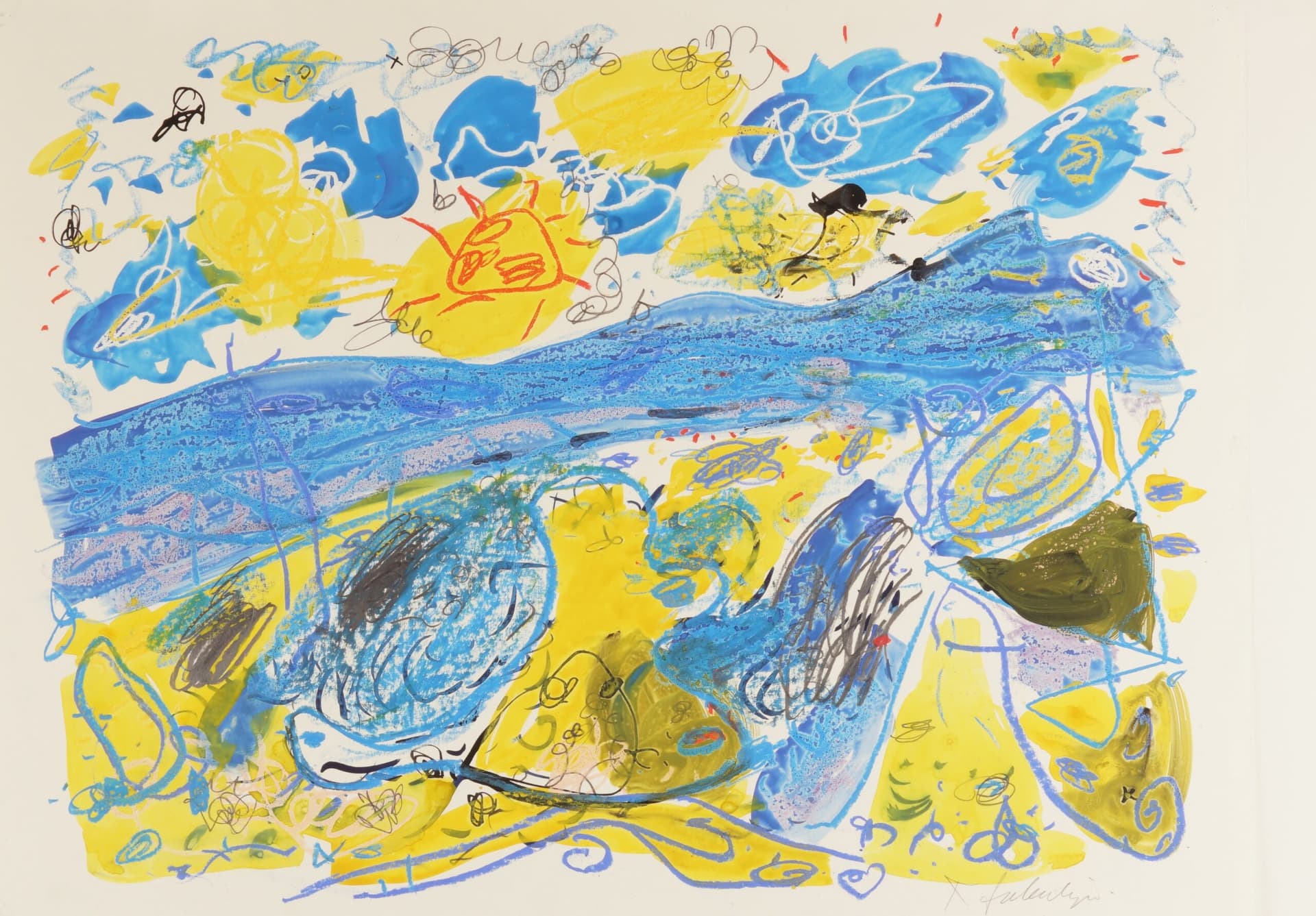 Hommage aan van Gogh door Kees Salentijn