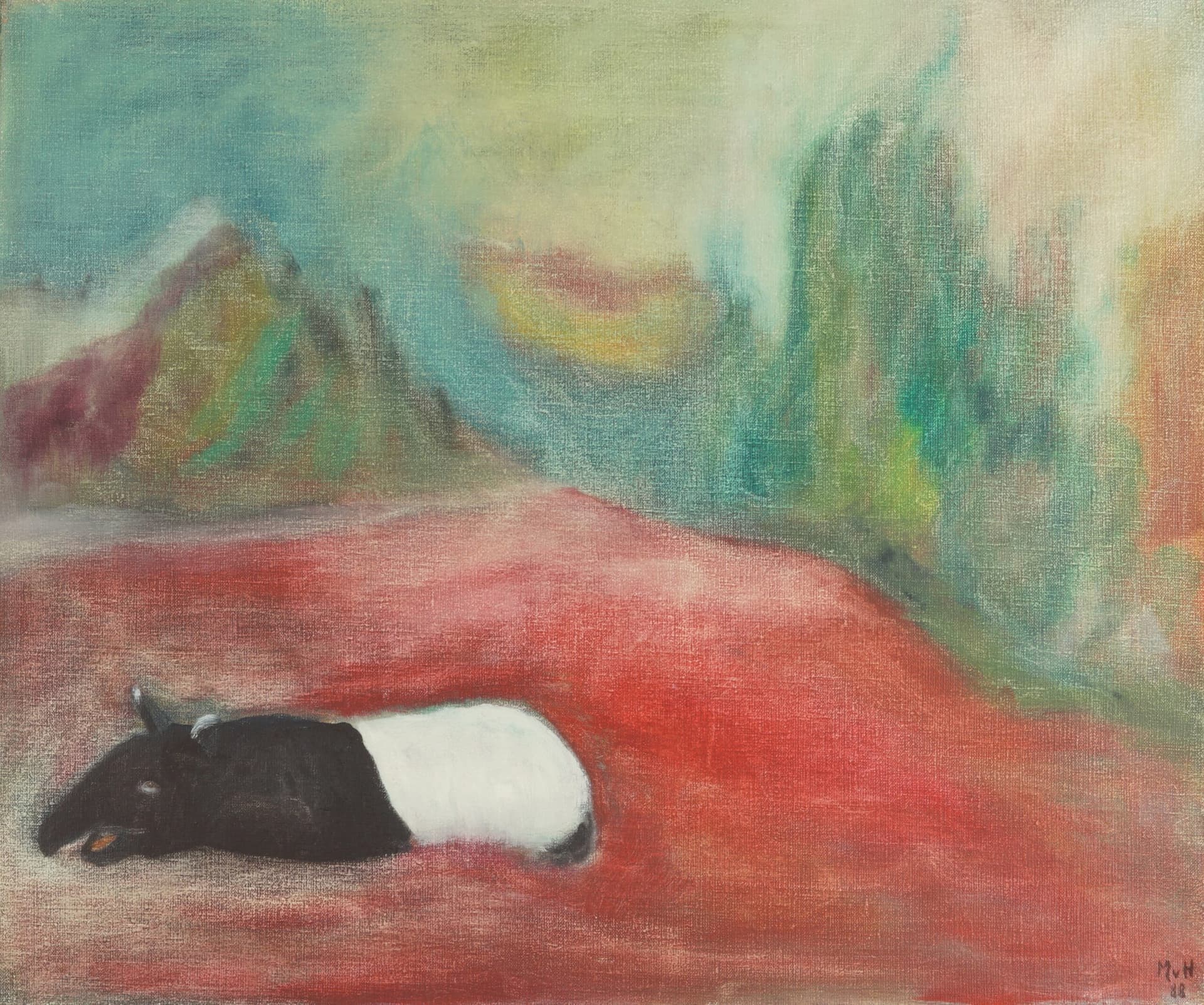 De laatste tapir door Maria van Heeswijk