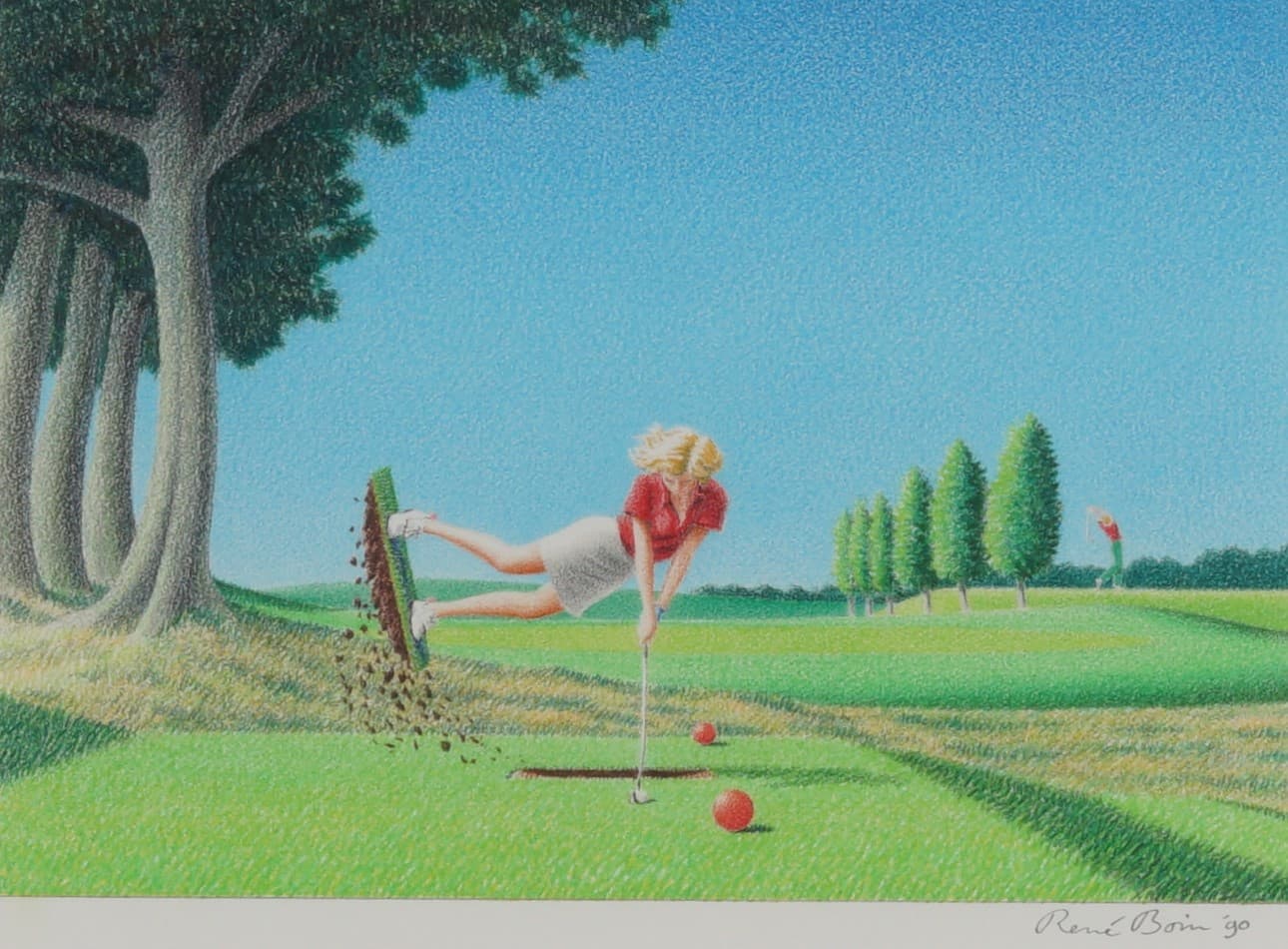 Golfster door René Boin