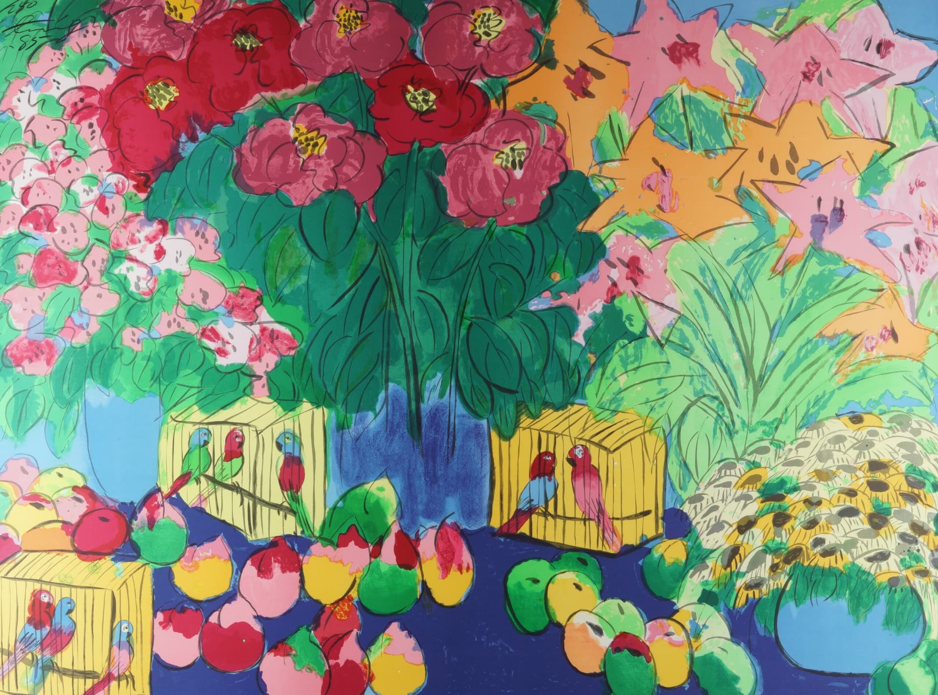 nature morte door Walasse Ting