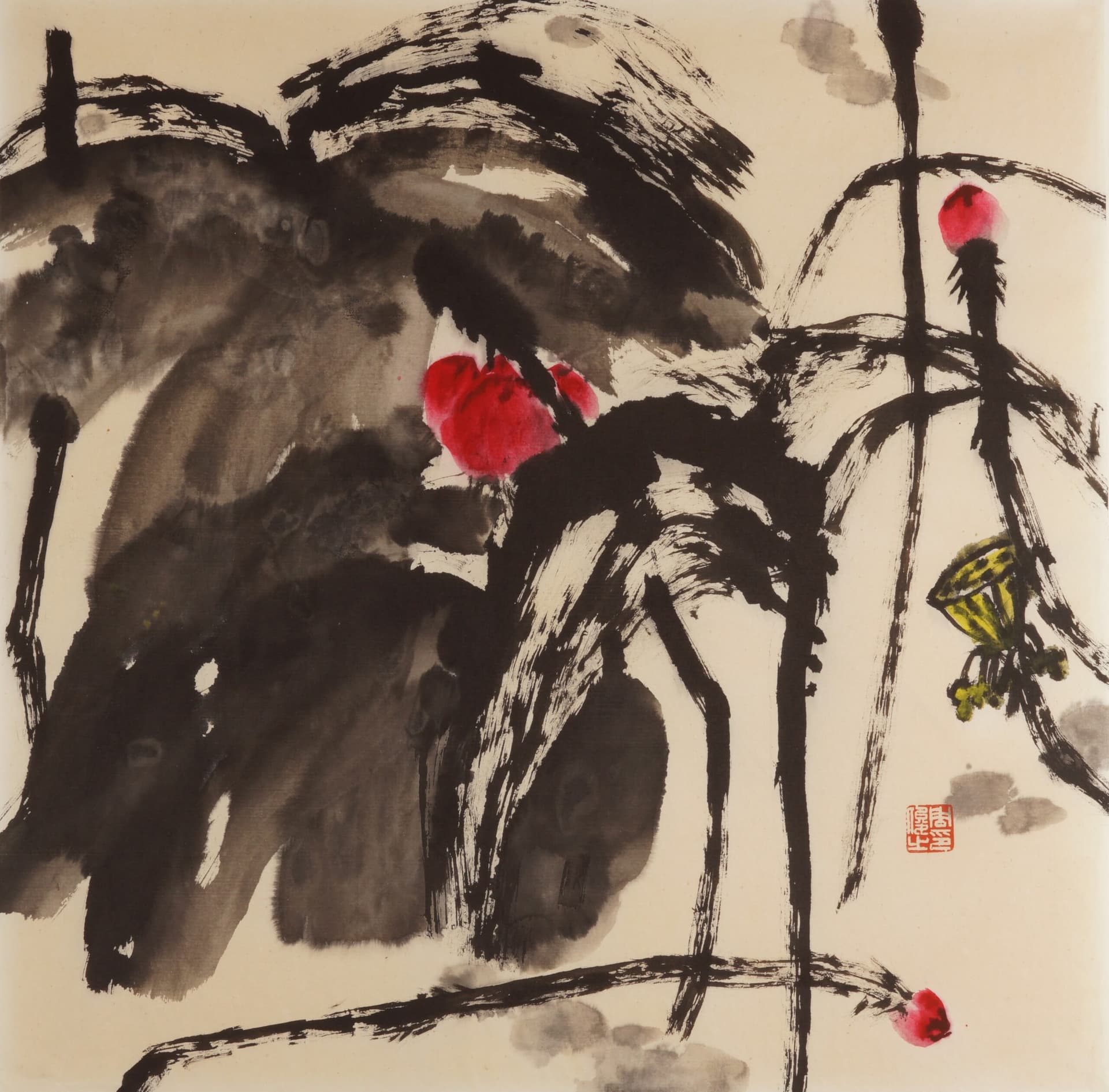 Unnamed Flower door Zhou Jun