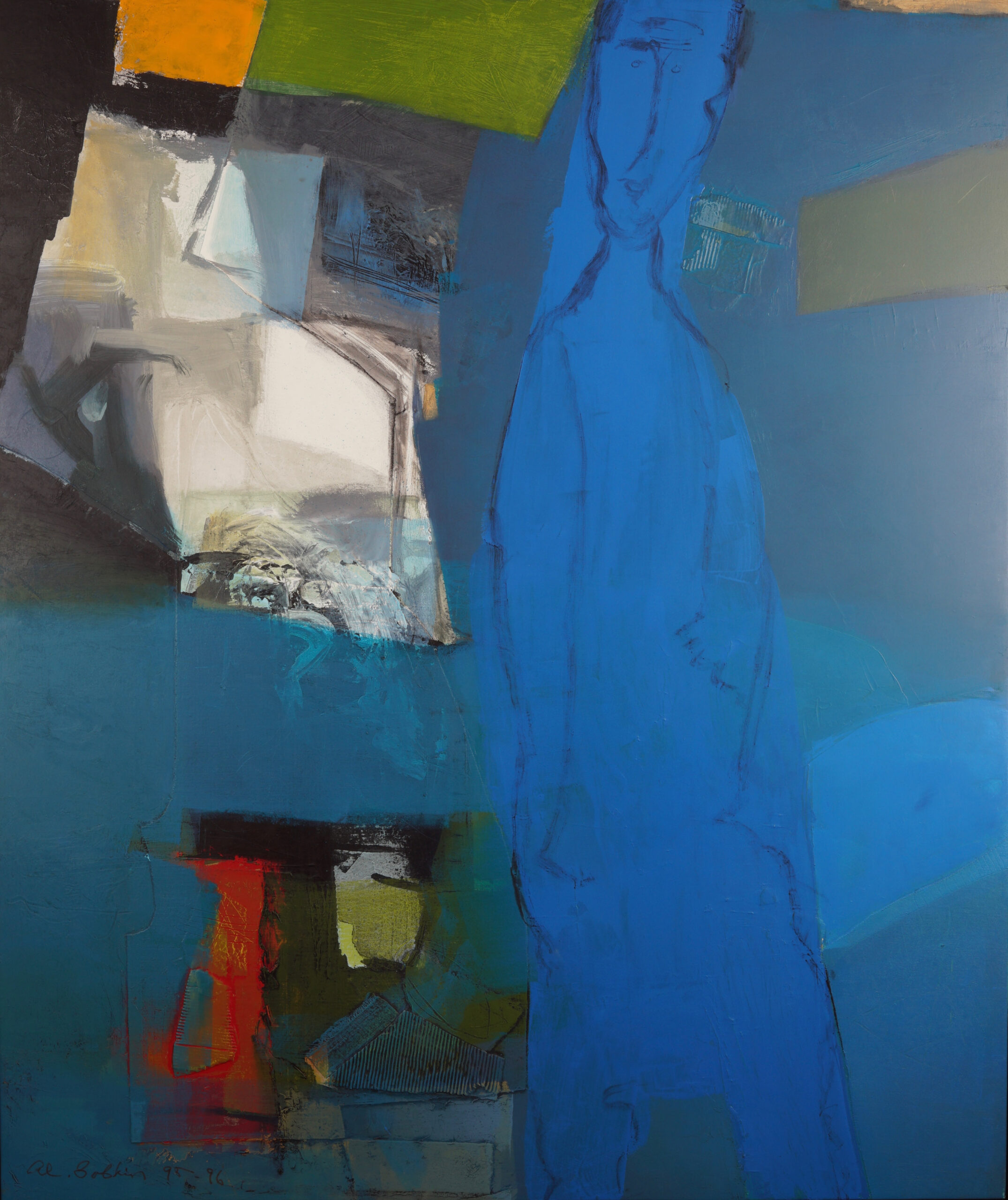 Blauw