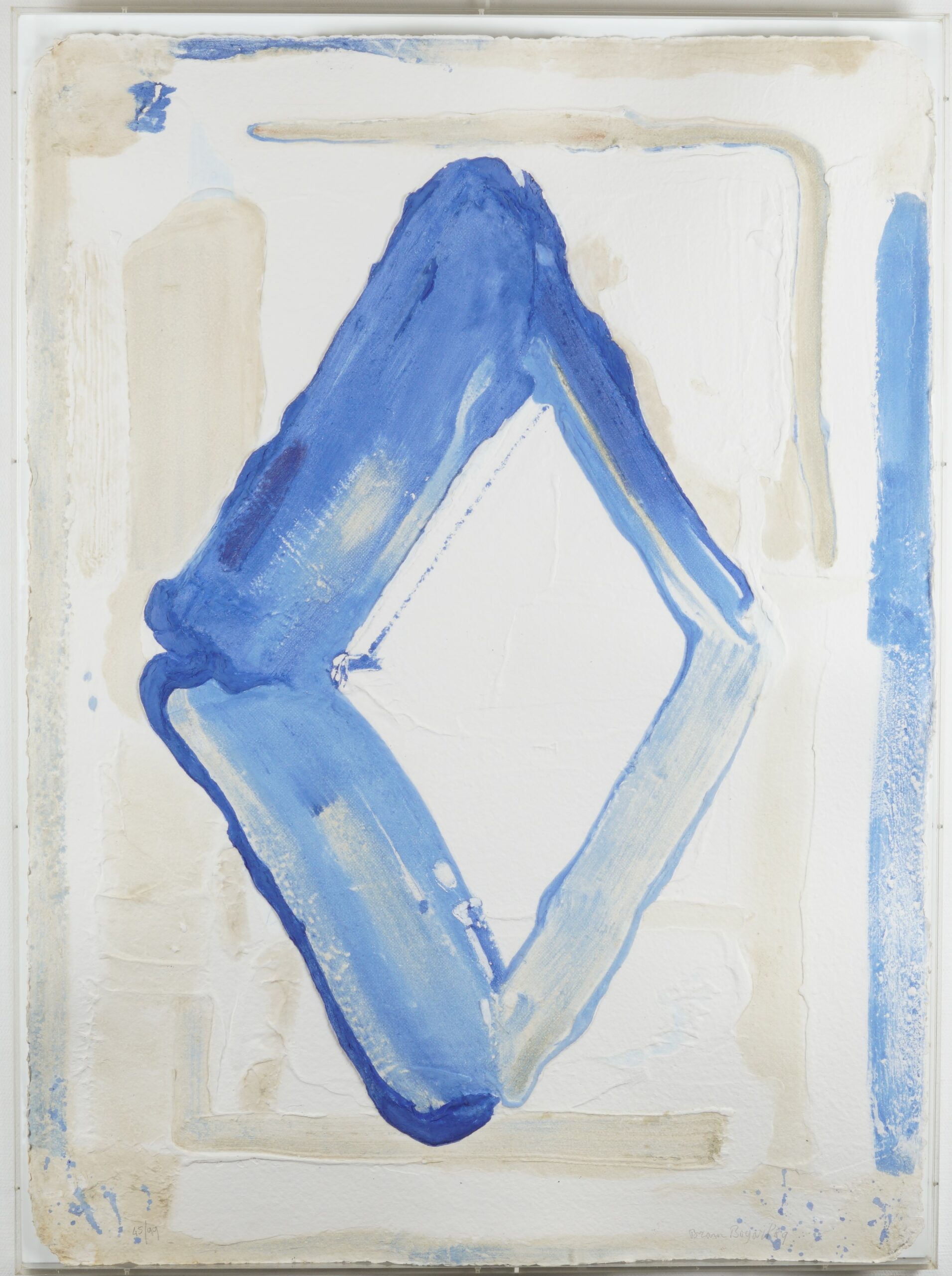 Multiple in plexiglas door Bram Bogart