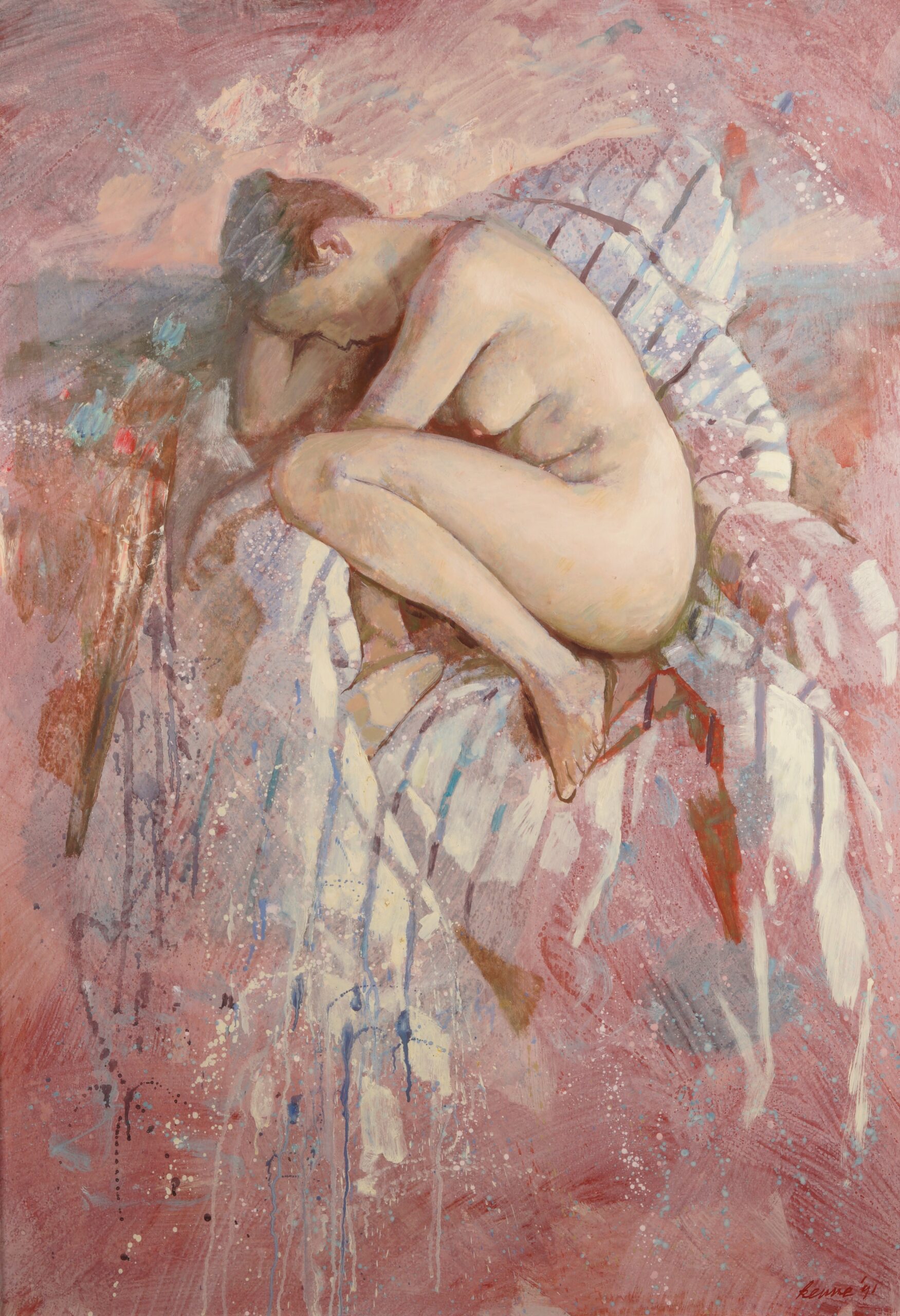 Naakt III door Kenne Gregoire