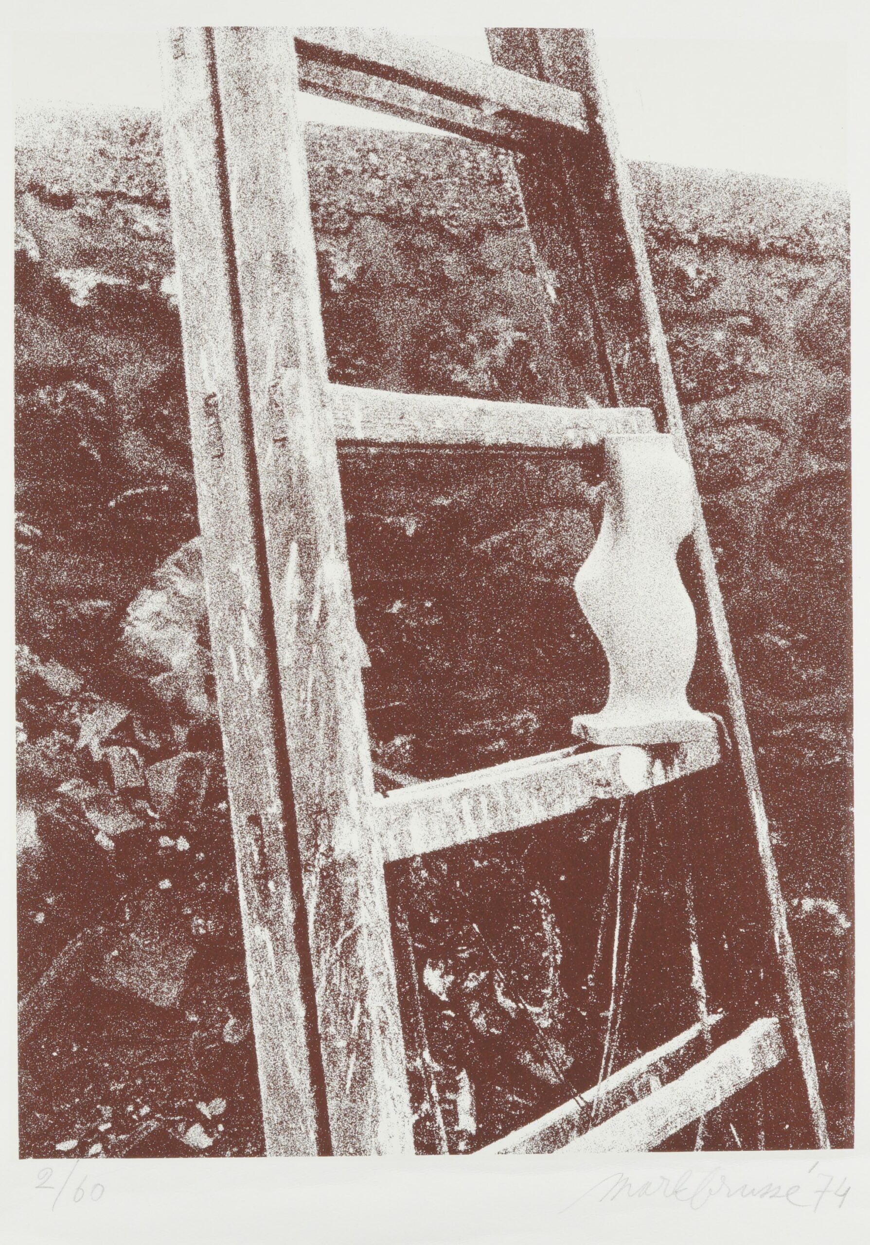 Ladder door Mark Brusse